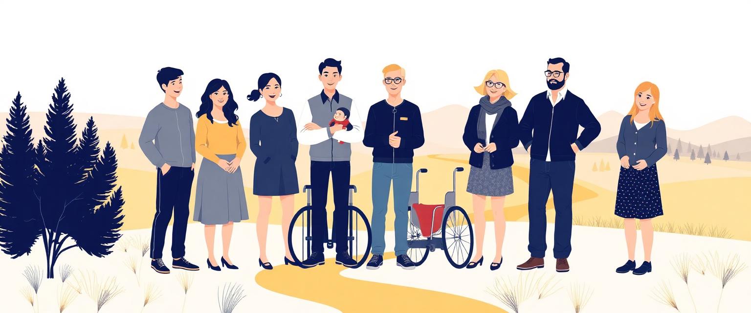 Diverse Albertans including youth, families, newcomers, people with disabilities, and rural residents